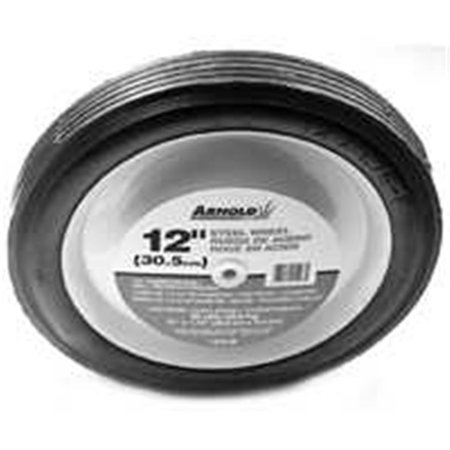 ARNOLD 1275-B 12 In. STL Diamd Tread Wheel AR386641